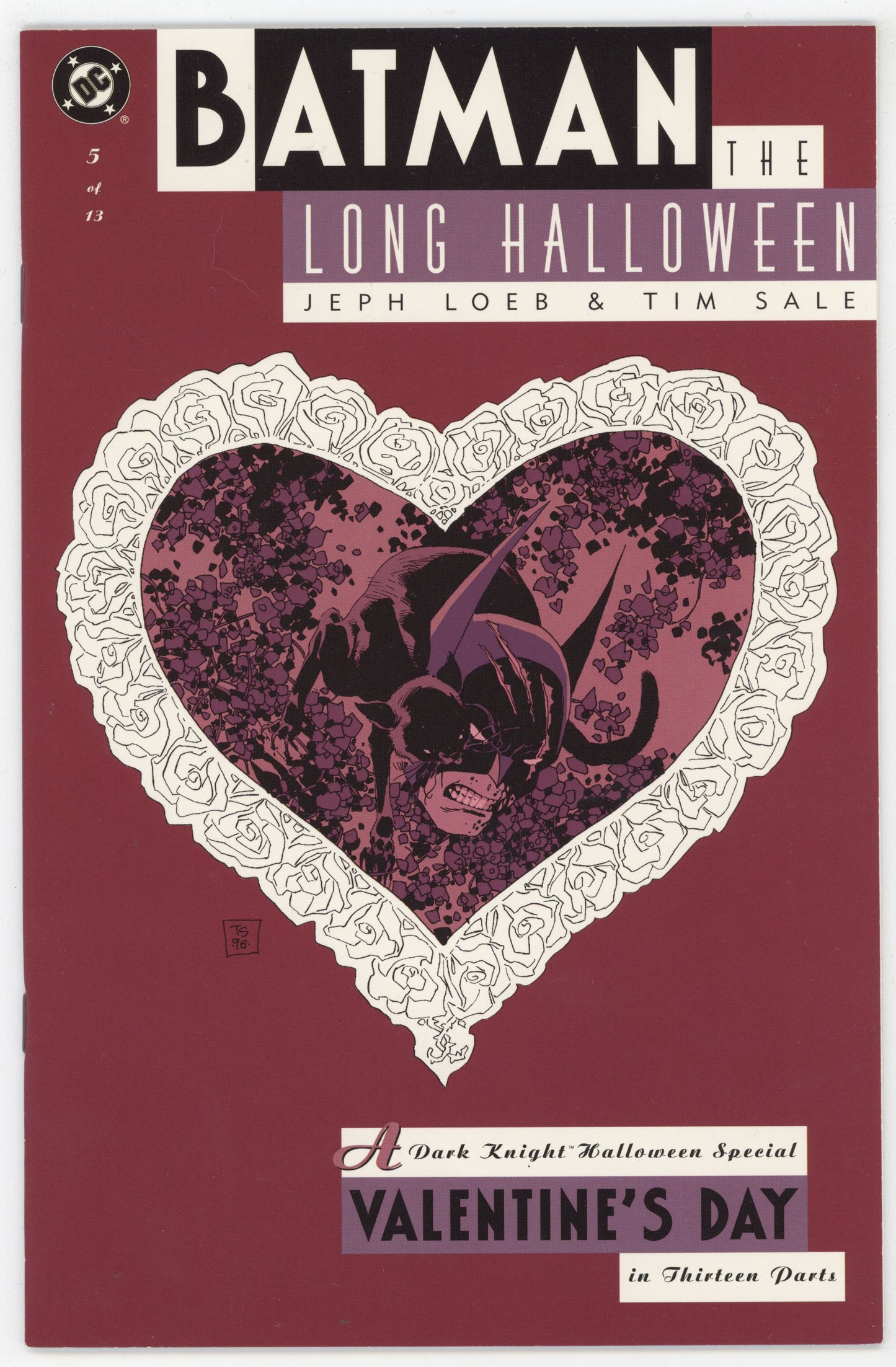 Batman Long Halloween 5 DC 1997 NM- 9.2 Jeph Loeb Tim Sale Catwoman