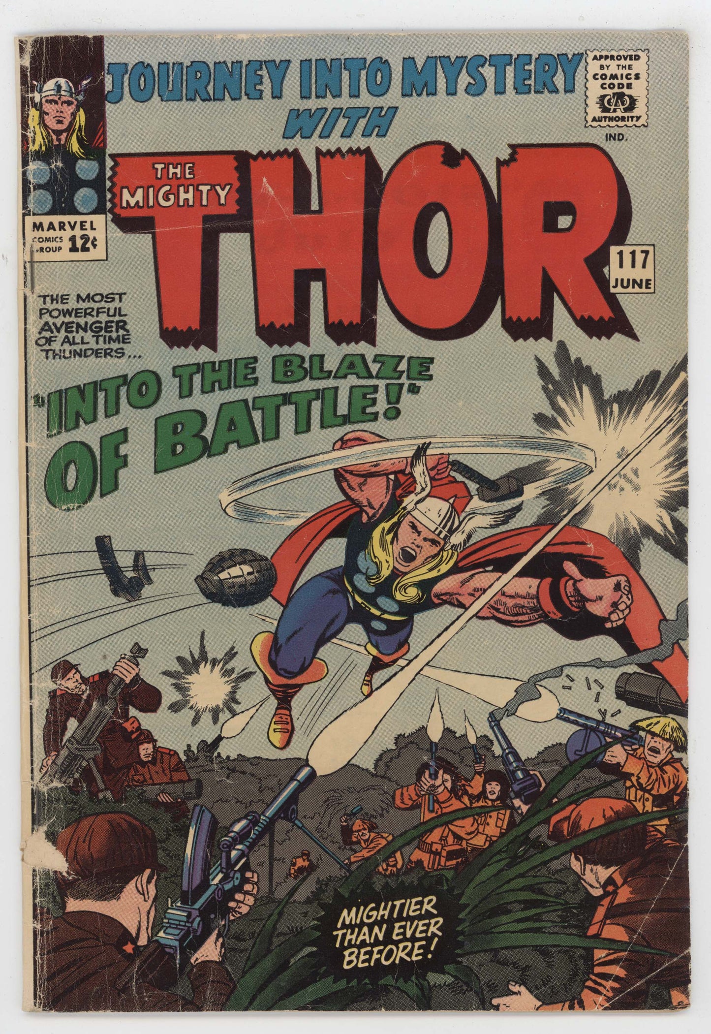 Journey Into Mystery 117 Marvel 1965 GD VG Mighty Thor Enchantress Loki Stan Lee