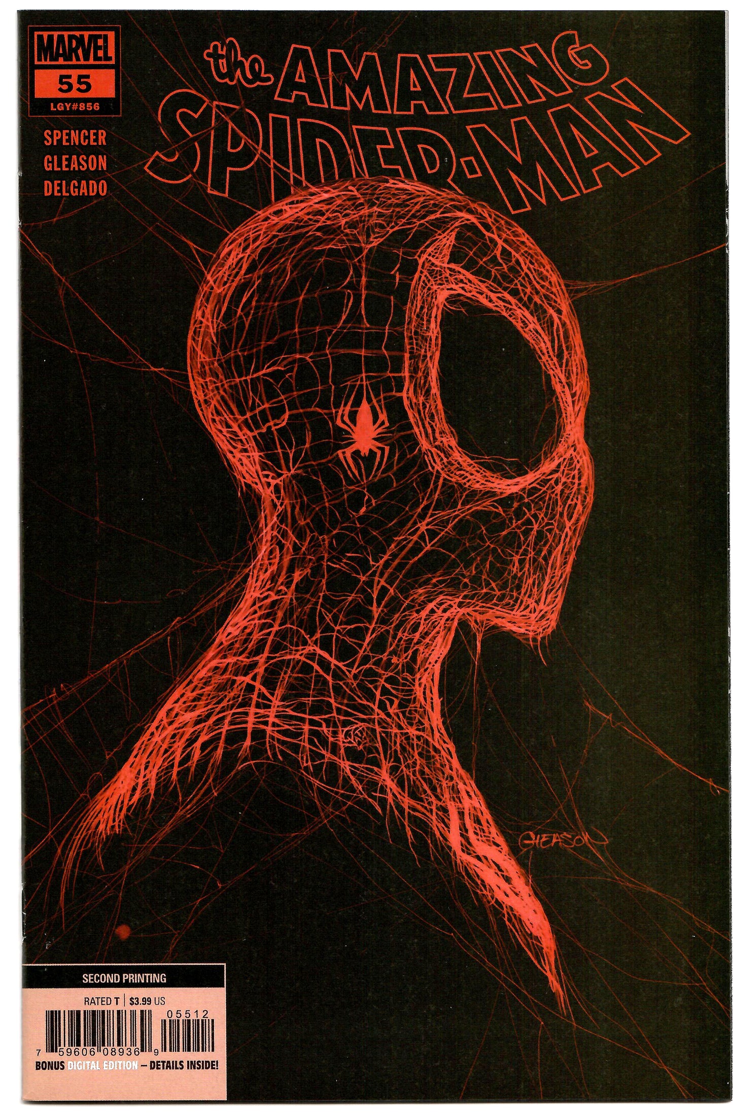 Amazing Spider-Man #55 2nd Print Patrick Gleason Variant LR (02/03/2021) Marvel