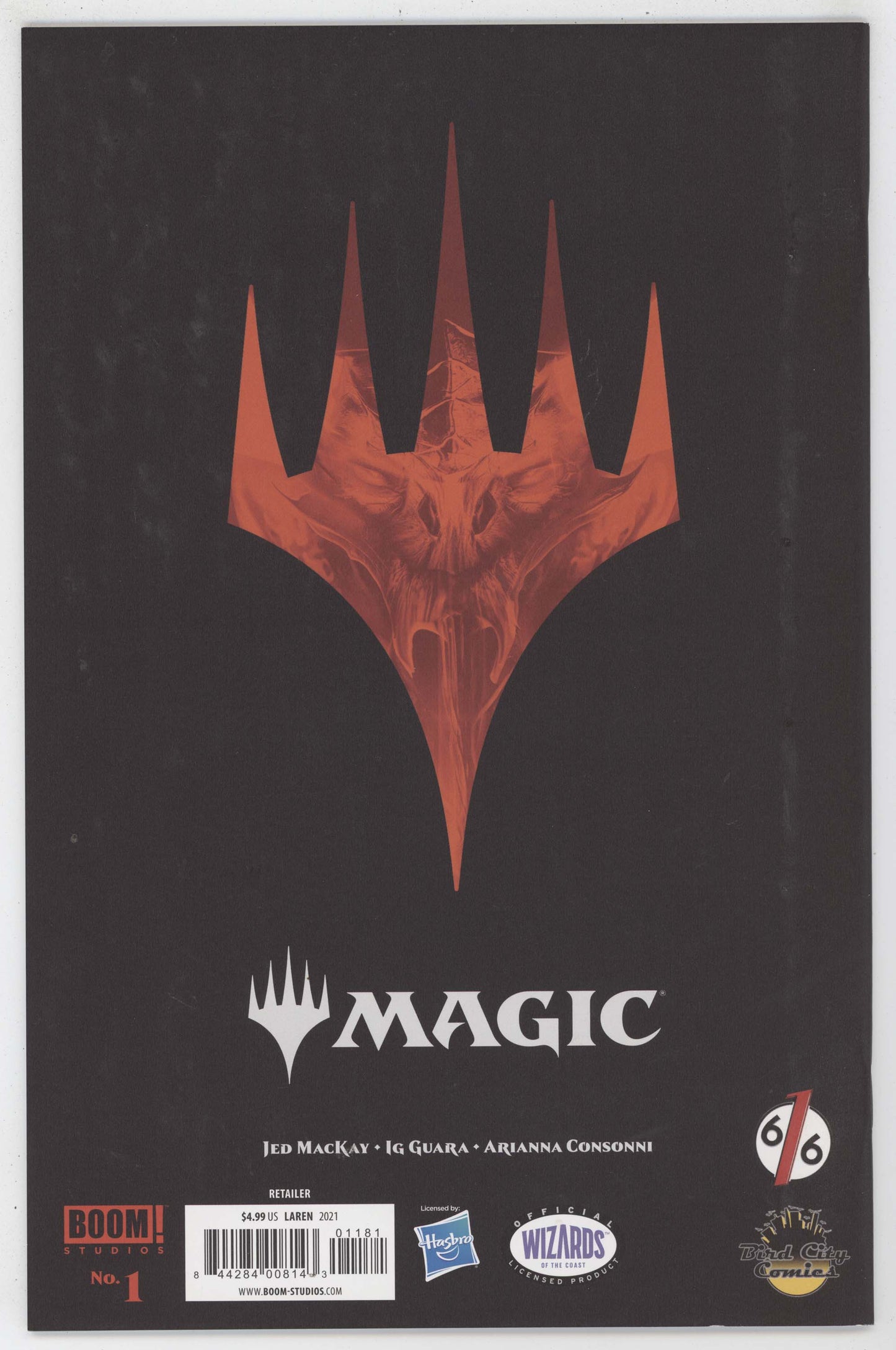 Magic The Gathering MTG 1 Boom 2021 NM- 9.2 Hal Laren 616 Variant