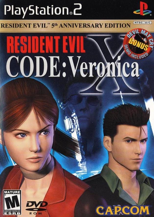 Resident Evil CODE: Veronica 5th Anniversary Edition (Playstation 2)