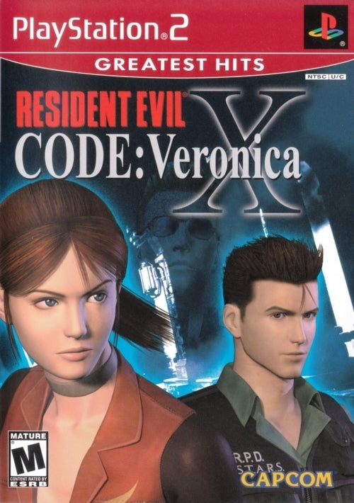 Resident Evil CODE: Veronica X (Greatest Hits) (Playstation 2)