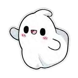 Squishable Spooky Ghost Sticker