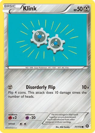 Klink 071/114 - XY  Steam Siege