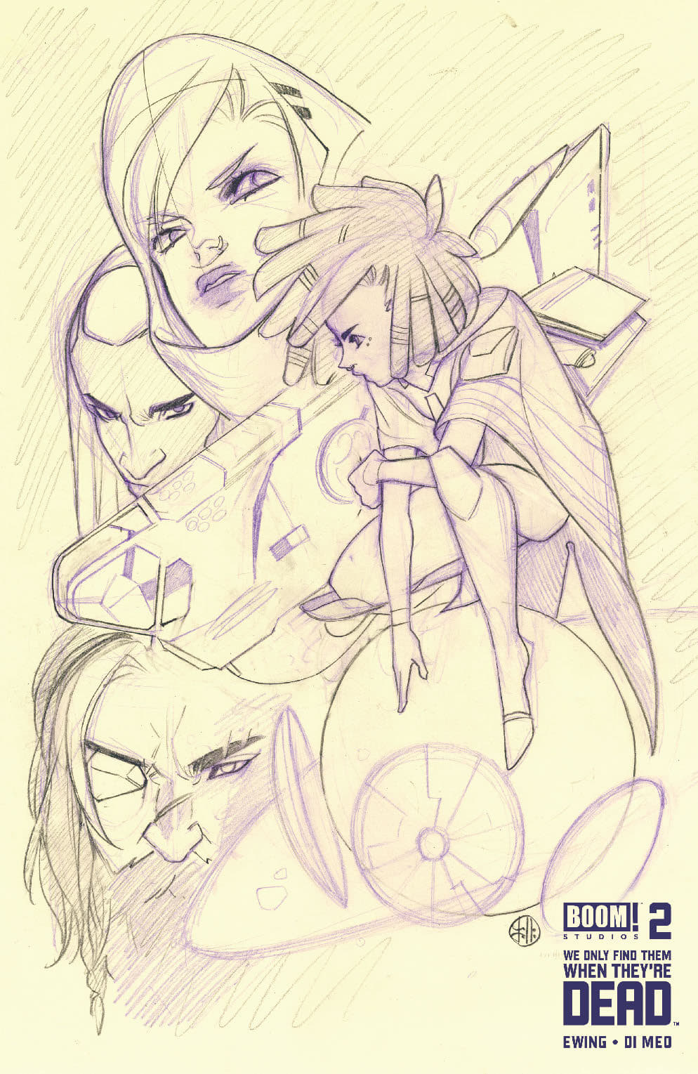 WE ONLY FIND THEM WHEN THEYRE DEAD #1 4TH PRINT & #2 1ST PRINT SSCO PEACH MOMOKO PENCIL VARIANT SET 2020