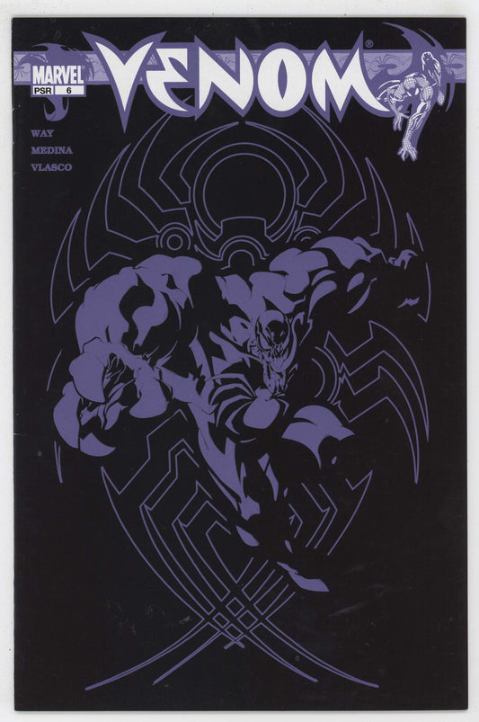 Venom 6 Marvel 2003 VF NM Paco Medina Metallic Ink Spider-Man Wolverine