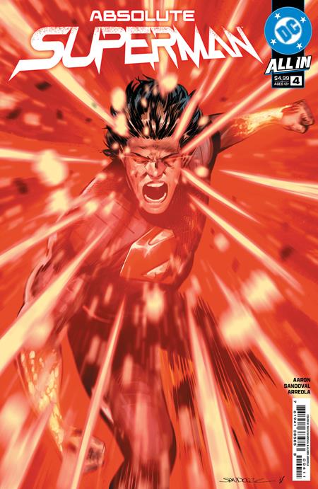 Absolute Superman #4 A Rafa Sandoval Jason Aaron (02/05/2025) Dc