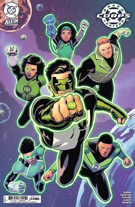 Green Lantern Corps #1 G 1:25 Gavin Guidry Variant (02/12/2025) Dc