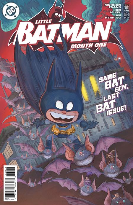 Little Batman Month One #4 (Of 4) Patrick Ballesteros Morgan Evans (02/26/2025) Dc