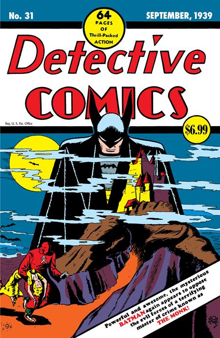 Batman Detective Comics #31 Facsimile Edition A Bob Kane (02/05/2025) Dc