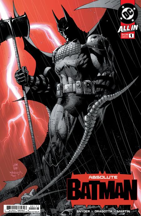 Absolute Batman #1 5th Print A Jim Lee Red Variant (02/12/2025) Dc