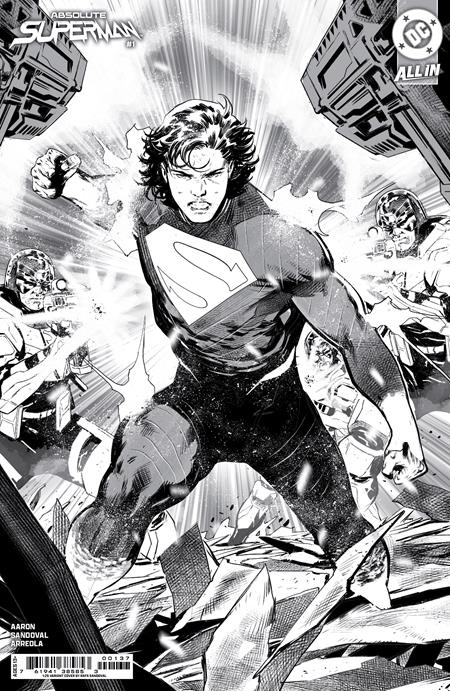 Absolute Superman #1 3rd Print B 1:25 Rafa Sandoval Variant (02/12/2025) Dc