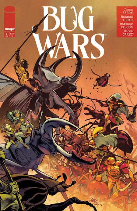 Bug Wars #1 (Of 6) A1 Cover Set Of 6 1:25 1:50 1:100 (02/12/2025) Image