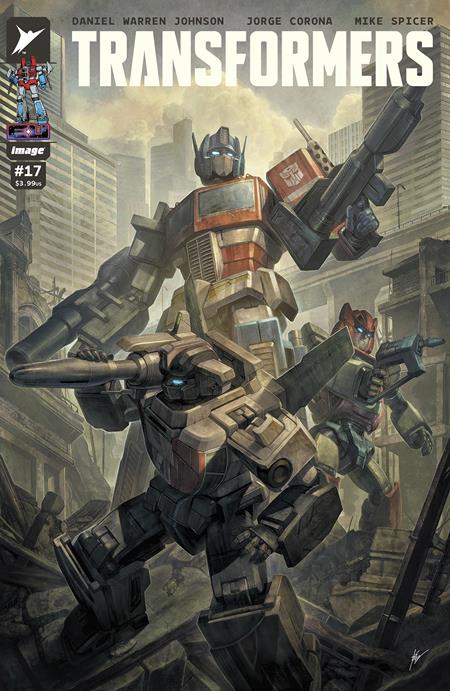 Transformers #17 A1 Cover Set Of 5 1:10 1:25 1:50 (02/12/2025) Image