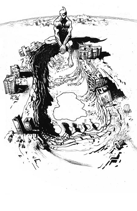 Ultramega By James Harren #9 (Of 9) D 1:25 James Harren B&W Variant (06/25/2025) Image