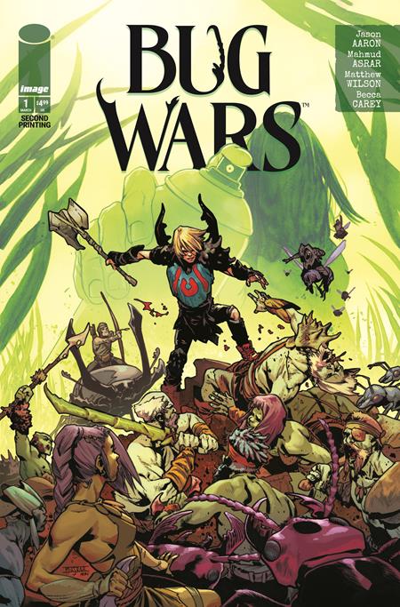 Bug Wars #1 (Of 6) 2nd Preint Mahmud Asrar Variant (03/12/2025) Image