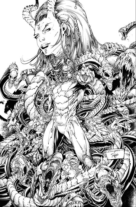 Darkness (2025) #3 E 1:50 Brett Booth & Sal Regla B&W Variant (02/18/2026) Image