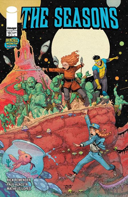 Seasons #9 C Paul Azaceta Invincible Team-Up (03/11/2026) Image - Golden Apple Comics