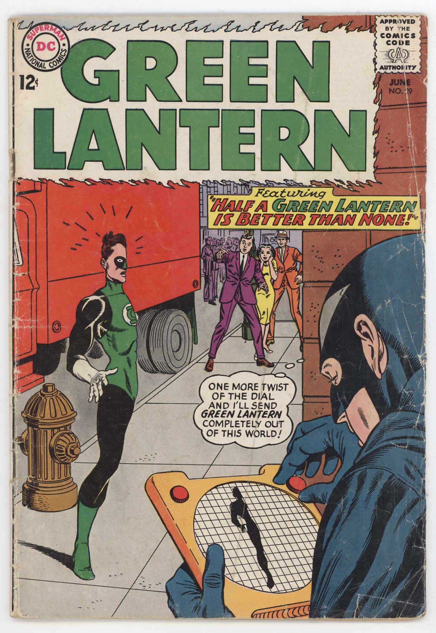 Green Lantern 29 DC 1964 VG Gil Kane John Broome 1st Black Hand