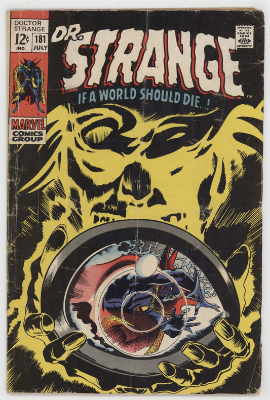 Doctor Strange 181 Marvel 1969 VG Gene Colan Steve Ditko Roy Thomas Eternity