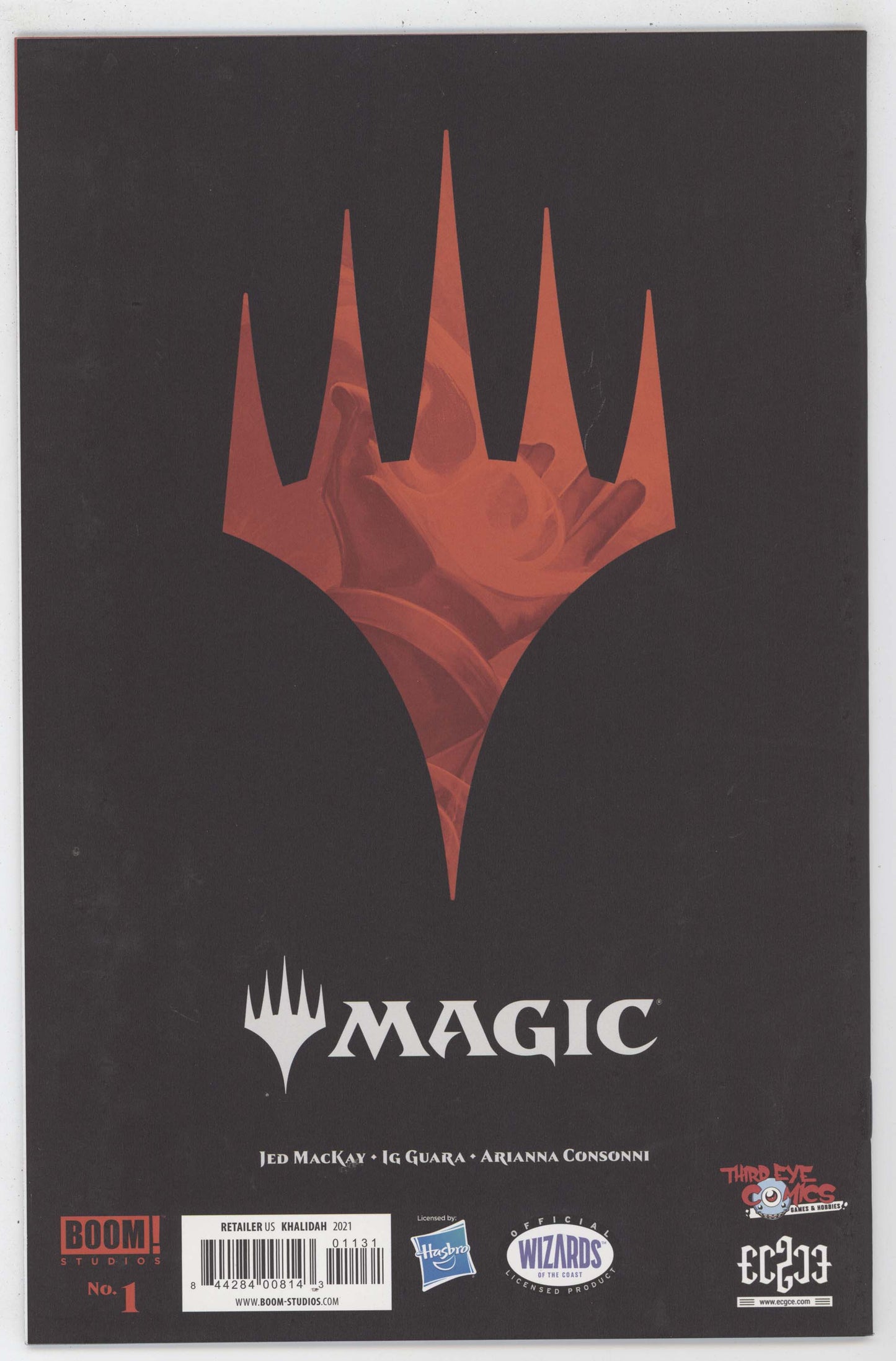 Magic The Gathering MTG 1 Boom 2021 NM- 9.2 Qistina Khalidah Virgin Variant