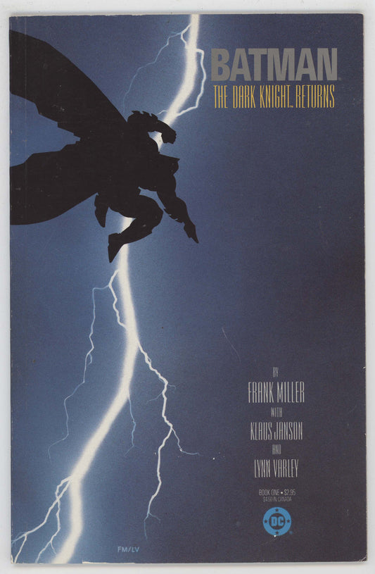 Batman Dark Knight Returns 1 DC 1986 VF Frank Miller Klaus Janson 2nd Print