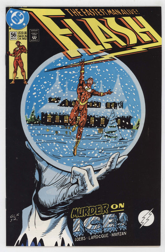 Flash 56 DC 1991 NM Greg LaRoque Jose Marzan Jr