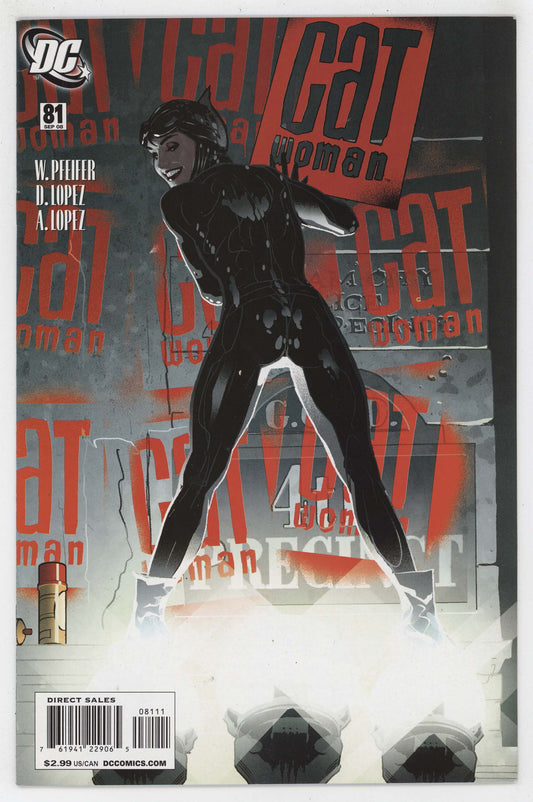 Catwoman 81 DC 2008 NM- 9.2 Adam Hughes GGA