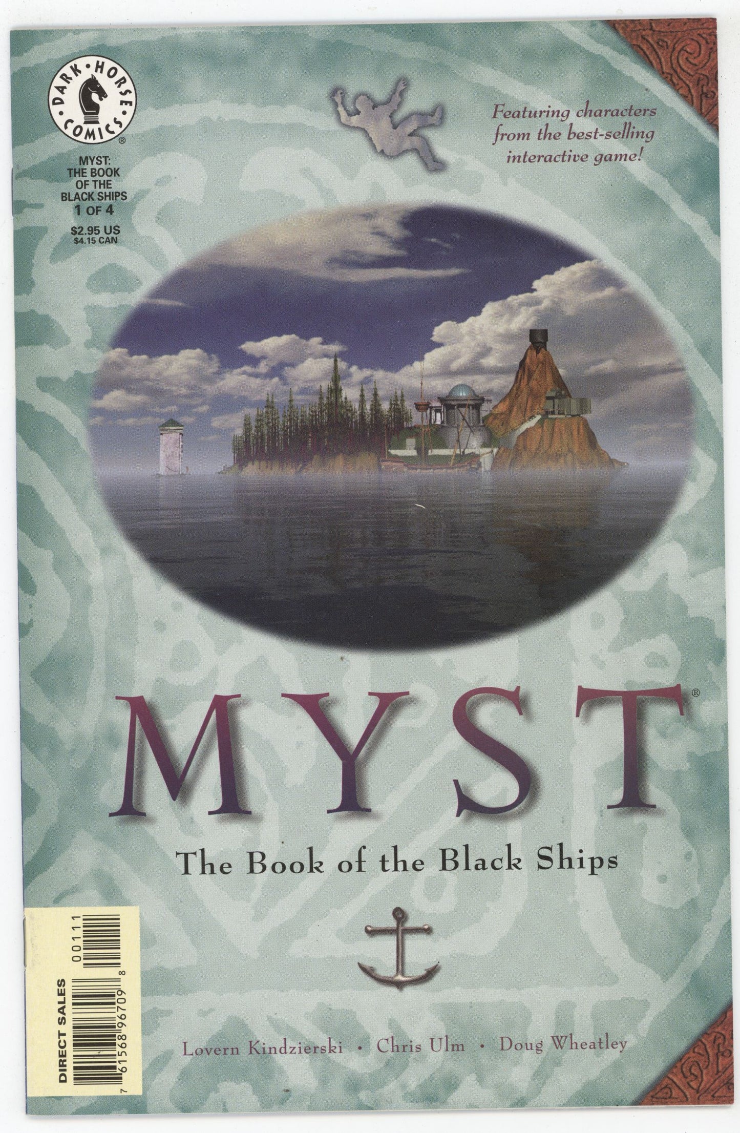 Myst Book Of The Black Ships 1 Dark Horse 1997 VF NM