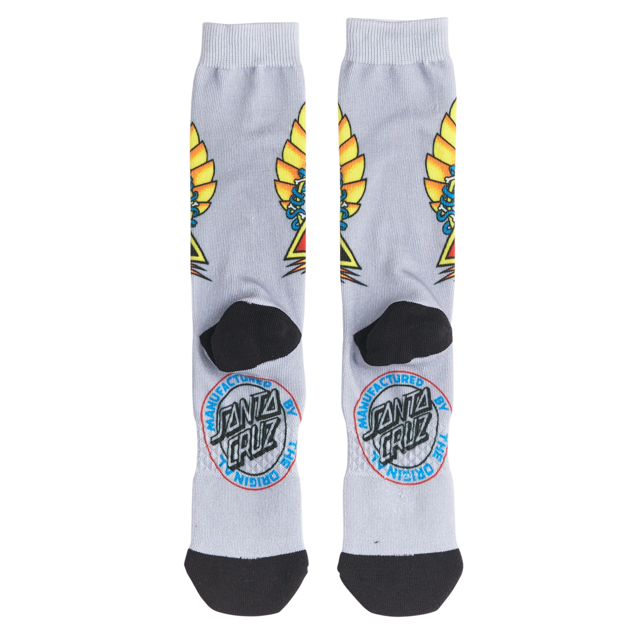 SANTA CRUZ NATAS SCREAMING PANTHER CREW SOCKS