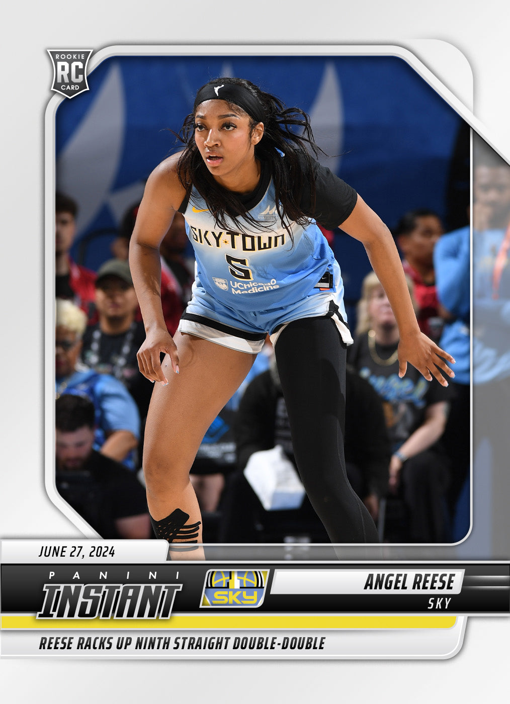 Angel Reese 2024 Panini Instant Sky WNBA Basketball Card 2024 #96 NM (08/07/2024)