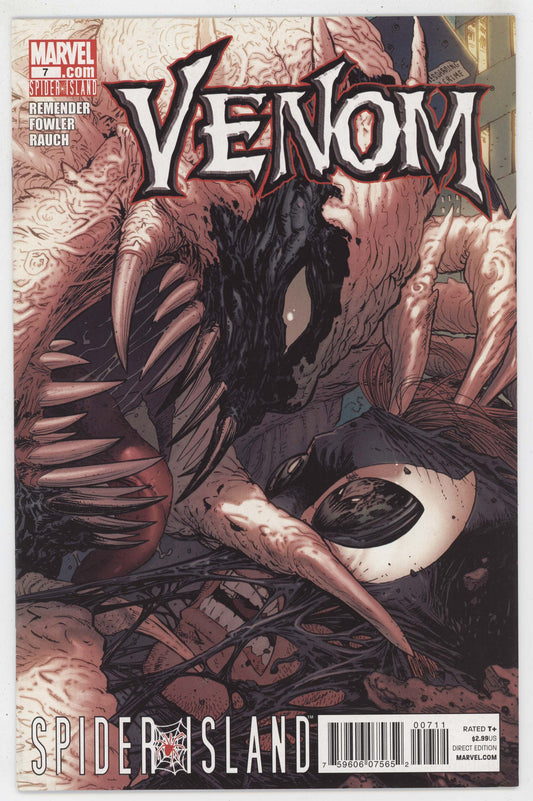 Venom 7 Marvel 2011 VF Tony Moore Rick Remender Spider-Island Spider-Man