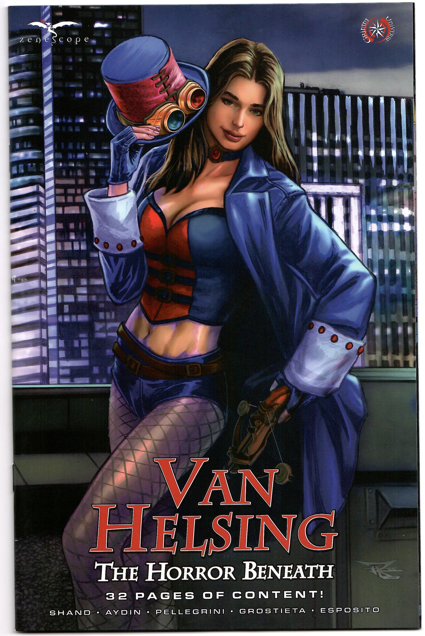 Van Helsing Horror Beneath C Ron Leary Jr GGA Variant (07/12/2023) Zenescope