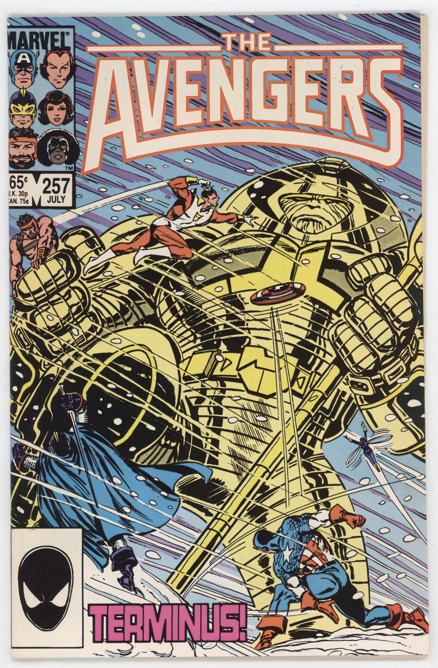 Avengers 257 Marvel 1985 NM- 9.2 1st Nebula Thanos Guardians Of Galaxy Infinity War