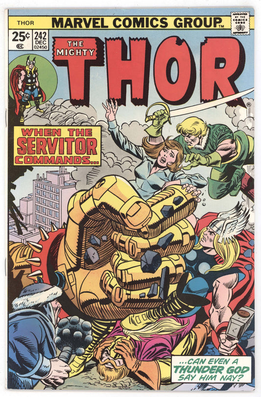 Mighty Thor 242 Marvel 1975 FN VF Gil Kane Len Wein