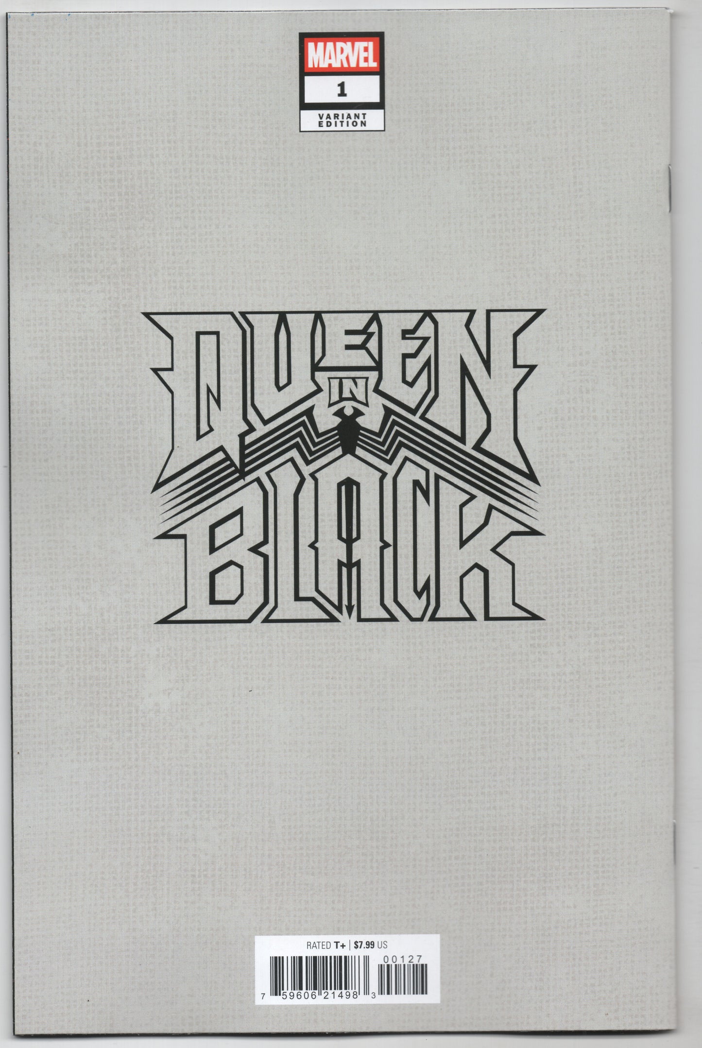 Queen In Black #1 ZB Stanley Lau Artgerm Virgin Blind Bag Variant (07/29/2026) Marvel