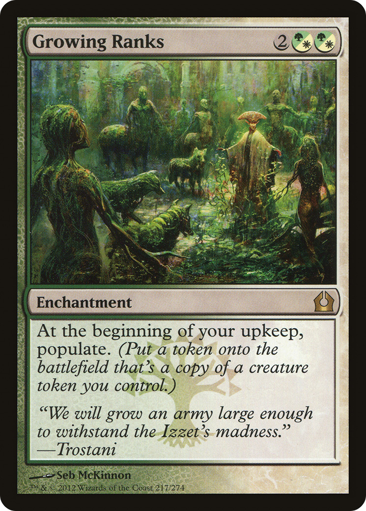 Growing Ranks (RTR-217) - Return to Ravnica