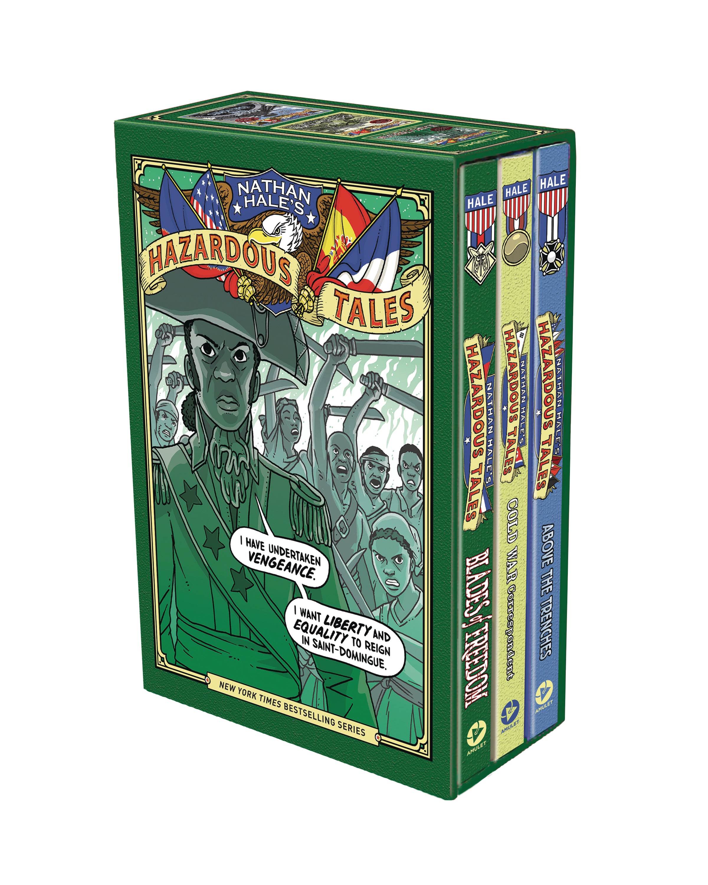 Nathan Hales Hazardous Tales 3 Book Set #4 Treaties (11/06/2024