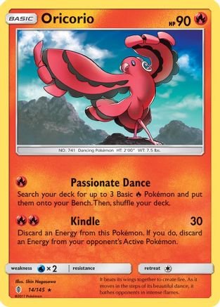 Oricorio 014/145 - SM  Guardians Rising