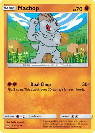 Machop 062/145 - SM  Guardians Rising
