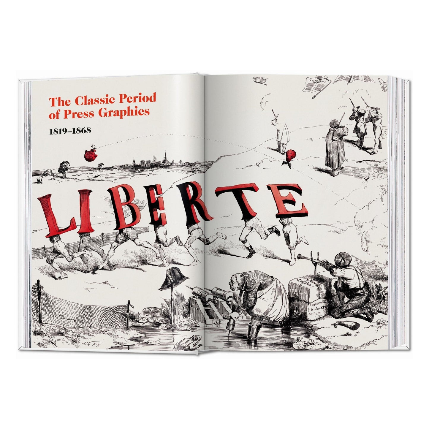 History of Press Graphics. 1819–1921 (German, French, English)