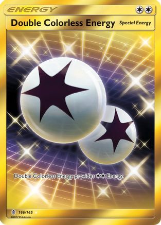 Double Colorless Energy (Secret) 166/145 - SM  Guardians Rising Holofoil - Golden Apple Comics