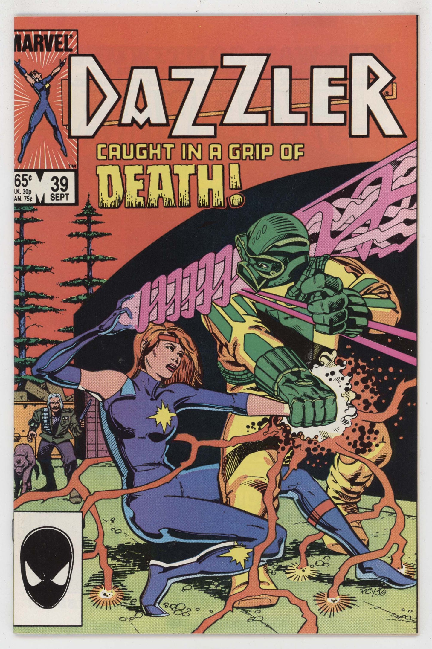 Dazzler 39 Marvel 1985 NM- 9.2 Paul Chadwick Archie Goodwin GGA X-Men