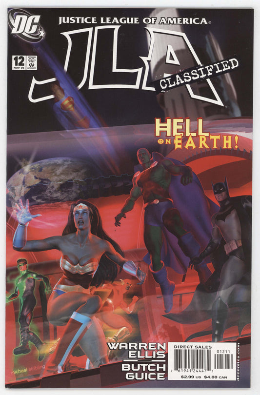 JLA Classified 12 DC 2005 NM New Maps of Hell Luthor Martian God of Terror