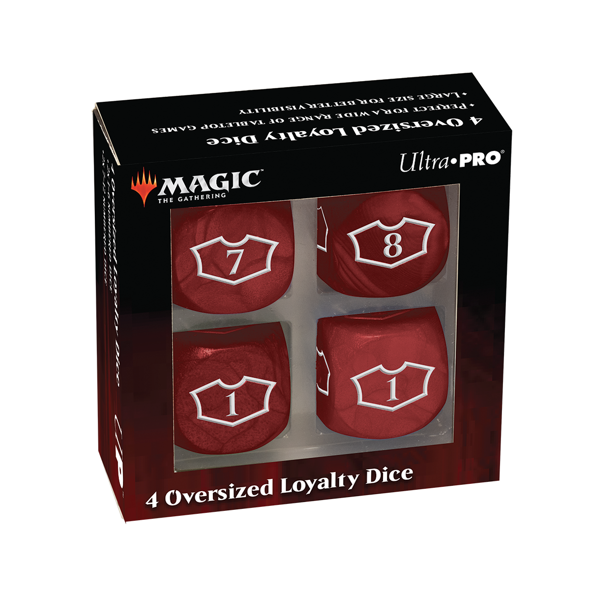 Ultra PRO: Loyalty Dice Set - 22MM Deluxe with 7-12 (Mountain)