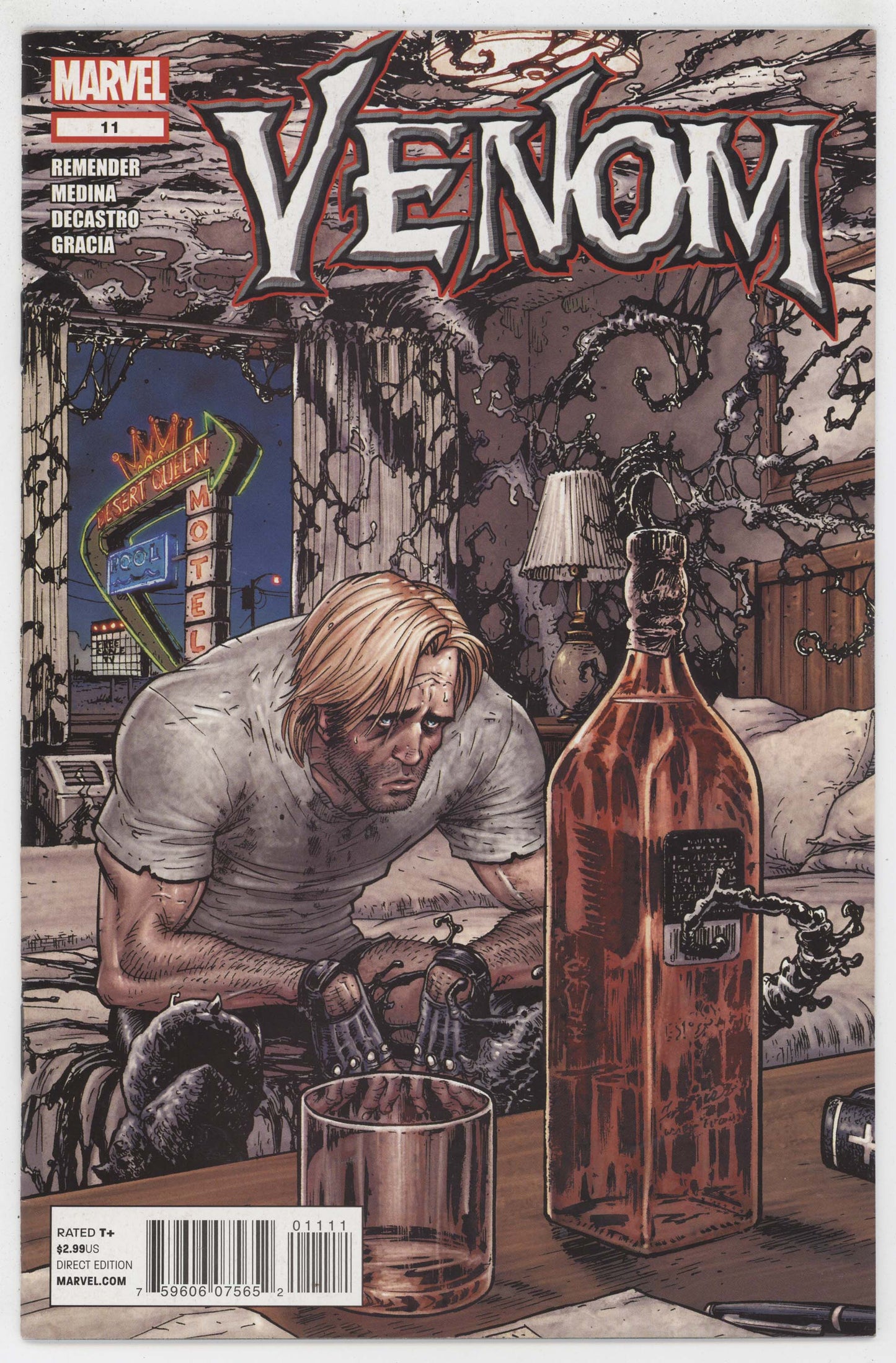 Venom 11 Marvel 2012 VF Tony Moore Rick Remender Whiskey Jack O Lantern