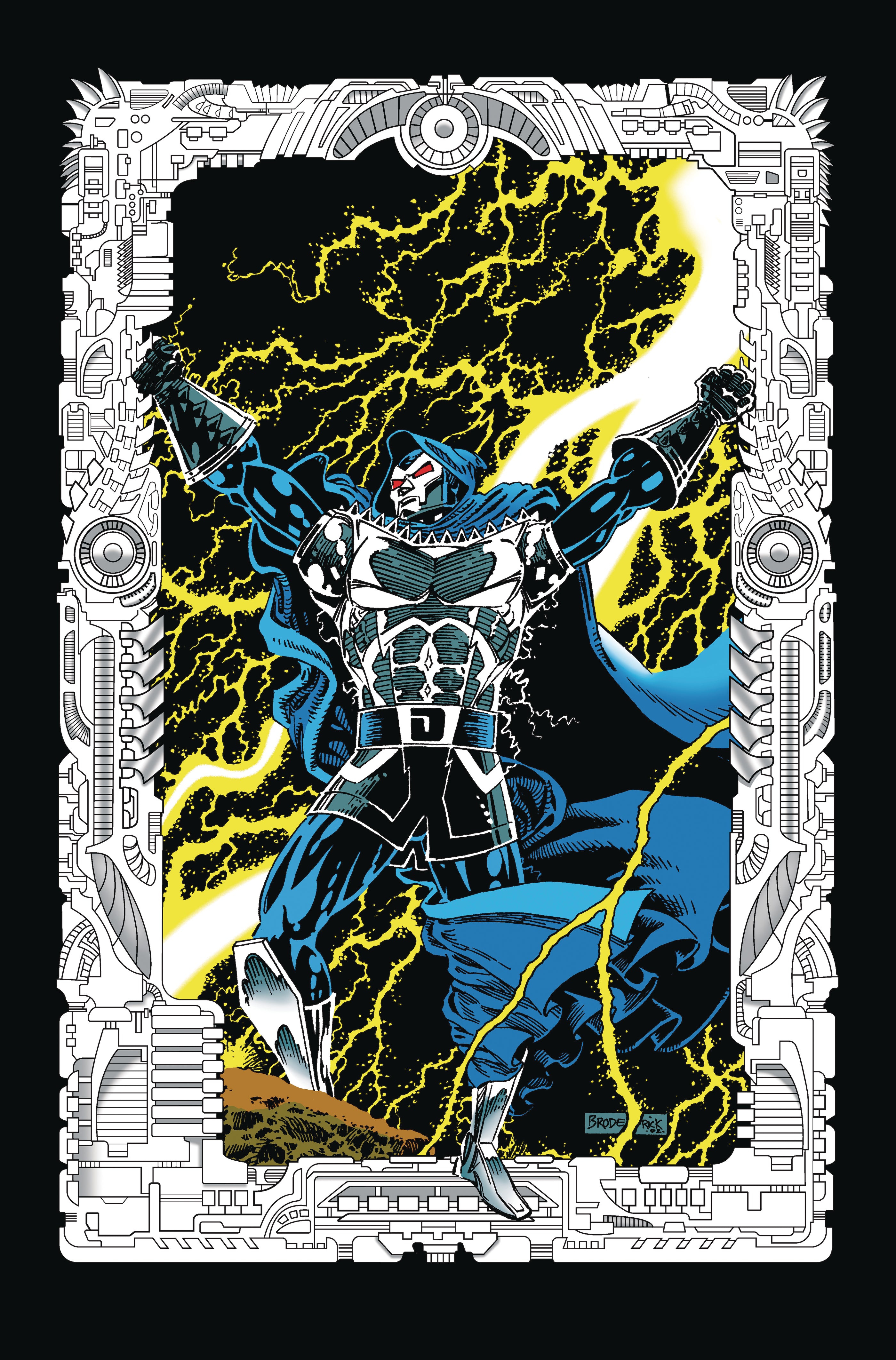 Fantastic Four Doom 2099 Omnibus Hc Pat Broderick Cvr (05/07/2025