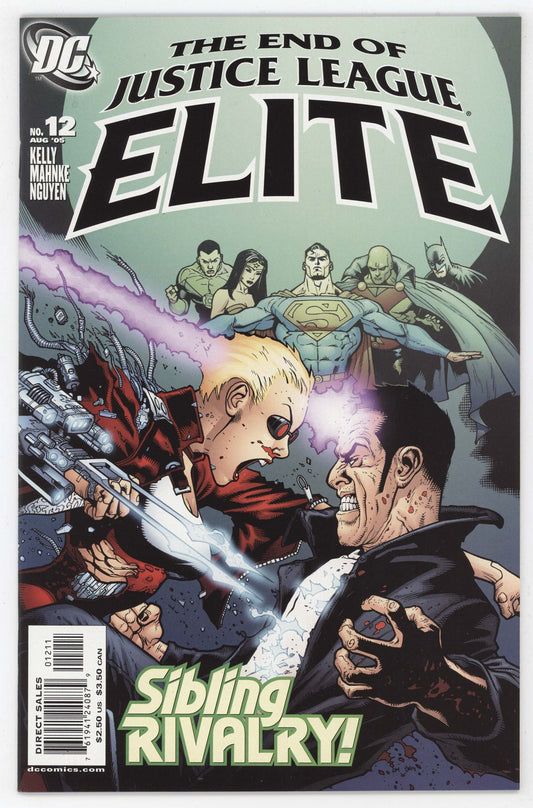 Justice League Elite 12 DC 2004 NM Doug Mahnke Manchester Black Sibling Rivalry