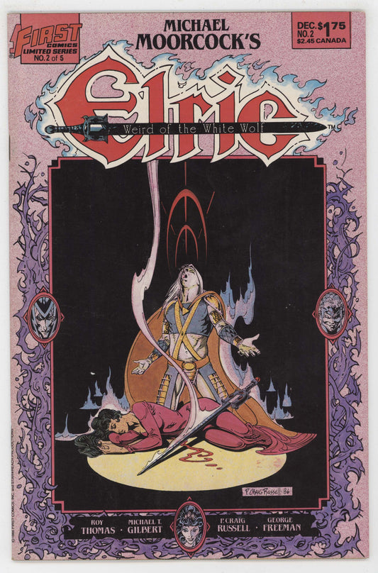 Elric Weird Of The Wolf 2 First 1986 VF Michael Moorcock