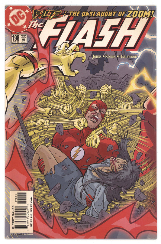 Flash 198 DC 2003 FN VF Geoff Johns Scott Kolins Professor Zoom Reverse